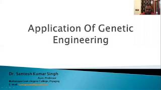 Application of Genetic Engineering [upl. by Idoj]