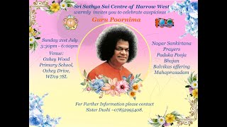 SSSCHW Guru Purnima Celebrations Live 330pm 210724 [upl. by Penney]