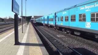 LBS Loc GE U20 C MF901 Saliendo de Estacion Buenos Aires [upl. by Portia]