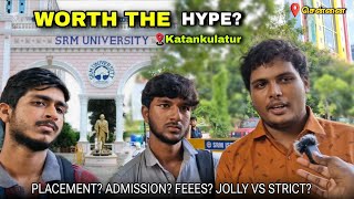 I visited the Indias Top 1 Private Deemed University in Chennai  SRM University 🤫 [upl. by Nelyt333]