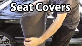 How To Install Seat Covers In Your Car [upl. by Anayi153]