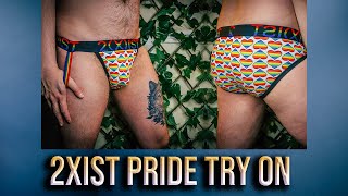 2Xist Pride Underwear amp Jockstrap Try On Review Haul [upl. by Flori]