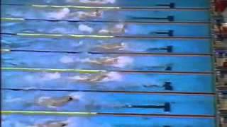 1988 Olympic Mens 100m Backstroke final Daichi Suzuki [upl. by Samara]