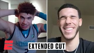 A conversation with LaMelo and Lonzo Ball Extended Cut  NBA on ESPN [upl. by Fedak]