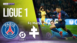 PSG vs Metz  LIGUE 1 HIGHLIGHTS  12202023  beIN SPORTS USA [upl. by Meibers]