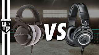 AudioTechnica ATHM50x vs Beyerdynamic DT 770 Pro  Why I Decided To Switch [upl. by Cassady]