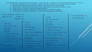 Ejercicios Monopolio  Parte 2 [upl. by Mattland]