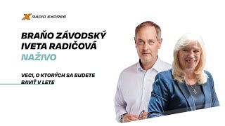 Braňo Závodský a Iveta Radičová Naživo  Záhrada CNK 2772023 [upl. by Telfer]