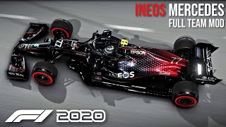 F1 2020  2021 Ineos Mercedes Full Team Mod [upl. by Cirri]