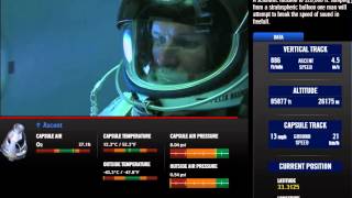 Felix Baumgartner Red Bull Stratos Full Video [upl. by Neih]