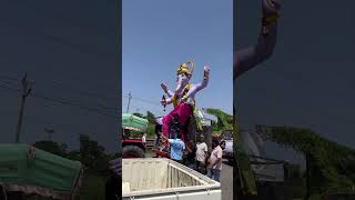 Hajira port Ganesh visrjan 2k24🥺 [upl. by Leirej]