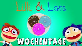 Wochentage lernen mit Lilli und Lars  Eselsbrücken für die ganze Woche  Montag bis Sonntag [upl. by Asher159]