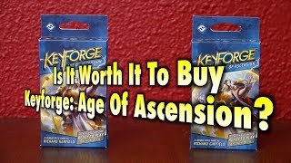 Is It Worth It To Buy Keyforge Age Of Ascension A Critical Review [upl. by Nivk]