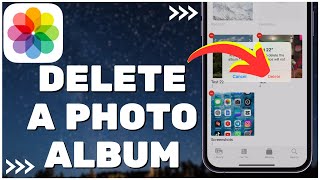 How To Delete A Photo Album On iPhone [upl. by Derzon]