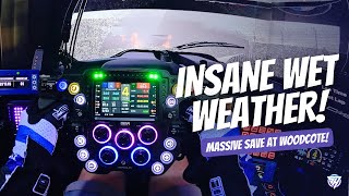 INSANE Hyper Realistic Sim Racing  BMW M Hybrid V8 Hypercar at Silverstone Wet [upl. by Gordan]