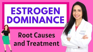 A Doctors Guide to ESTROGEN DOMINANCE Symptoms Root Causes and Treatment [upl. by Sowell]