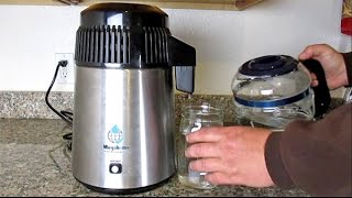 How To Easily Distill Water At Home Using The Megahome Countertop Water Distiller Model MH943SB [upl. by Garlaand]