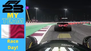 F1 23 My Team S2EP60 Qatar  Race Race [upl. by Teria]