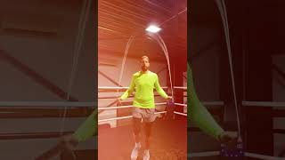 1 rope in the game boxrope boxing boxfit goodboxing motivation boxingbout goodsport [upl. by Ikir]