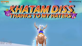 Aggressive Moments 🤯 Khatam Diss 😡 60fps PUBGBGMI Montage udxgamingyt [upl. by Halie]