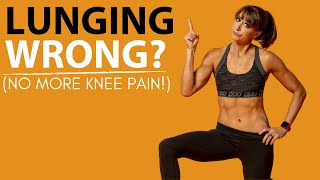 Are You Lunging WRONG 3 Tips To FIX Your Lunge [upl. by Ysied]