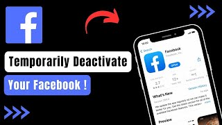 How To Temporarily Deactivate Facebook Account [upl. by Agiaf]