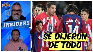 JOAO FÉLIX CAE MAL en vestuario del ATLÉTICO DE MADRID tras la CELEBRACIÓN con BARCELONA  Insiders [upl. by Nolrev478]