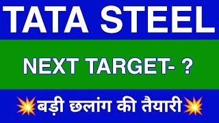 Tata Steel Share Latest NewsTata Steel Share NewsTata Steel Share PriceTata Steel Share Target [upl. by Ebba]