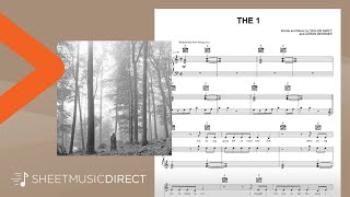 the 1 Sheet Music  Taylor Swift folklore  Piano Vocal amp Guitar [upl. by Ricardama]