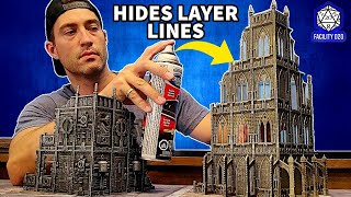 IS THIS THE FASTEST WAY TO PAINT RUINS amp BUILDING  3d Printing and Painting Warhammer 40k Terrain [upl. by Acirfa]