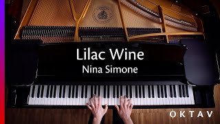 Lilac Wine by Nina Simone Piano Solo  Sheet Music [upl. by Adirehs260]