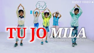 Tu Jo Mila ❤  Bajrangi bhaijaan Dance Video  For Kids  Blue Vibe Dance Academy [upl. by Koss]