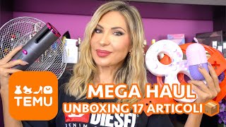 MEGA HAUL TEMU 😍 UNBOXING 17 articoli📦😱 SHOPPING A PREZZI BASSISSIMI💸  SUPER ACQUISTI LOW COST🛍️ [upl. by Neerroc]