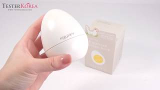 TESTERKOREA TONYMOLY Egg Pore Black Head Steam Balm [upl. by Leseil]