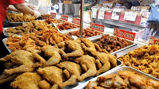 인기많은 시장통닭 닭강정 몰아보기 BEST 5  popular fried chicken in the market  korean street food [upl. by Cronin750]