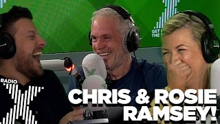 Chris shows Chris amp Rosie Ramsey Rosies old radio demo  The Chris Moyles Show  Radio X [upl. by Cchaddie]