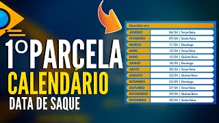 CALENDÁRIO DE SAQUE DA PRIMEIRA PARCELA DO AUXILIO EMERGENCIAL 2021 [upl. by Ecidnacal]