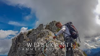 Ettaler Mandl via Weiblkante  Climb Oberammergau [upl. by Akcirderf]