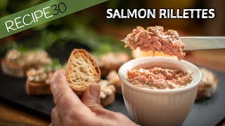 A salmon spread that will blow your mind known as Salmon Rillettes [upl. by Ellennaj]