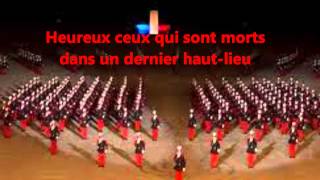 Heureux ceux qui sont morts chant militaire [upl. by Matty]