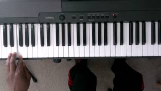 Major Scales How to Play C Major Scale Four Octaves on Piano Right and Left hand [upl. by Lidstone586]