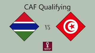 The Gambia vs Tunisia  African Qualifying Round 2 Group H [upl. by Libyc872]