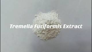 Tremella Fuciformis Extract vedio show by Botanical Cube Inc [upl. by Hsirap]