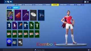 Fortnite BEST COMBOS for the Poised Playmaker Skin [upl. by Jurgen]