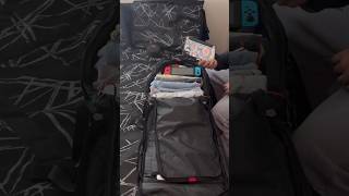 Tomtoc Travel Backpack 40L travelvlog travel foryou explore youtubeshorts edc [upl. by Cud]