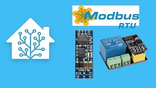 Modbus RTU to Home Assistant with TTL to RS485 electronic card and ESP01 Relay Soft and Hard [upl. by Aninahs]