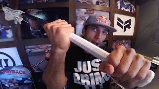 How to Tape Your Lacrosse Stick with Paul Rabil [upl. by Leimaj176]