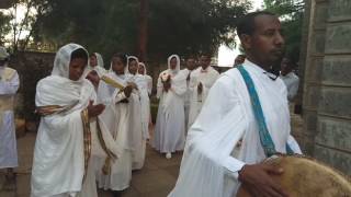 Ethiopian Orthodox Tewahido Wedding SongKenya Nairobi Medihanialem Church Yaya Center [upl. by Margi208]