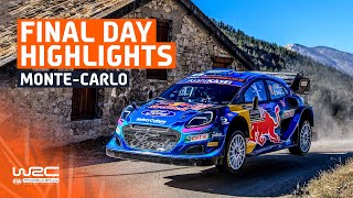 Final Day Highlights  WRC Rallye MonteCarlo 2023 [upl. by Heiner932]