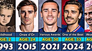 Antoine Griezmann Transformation From 2 to 33 Year Old [upl. by Harneen]